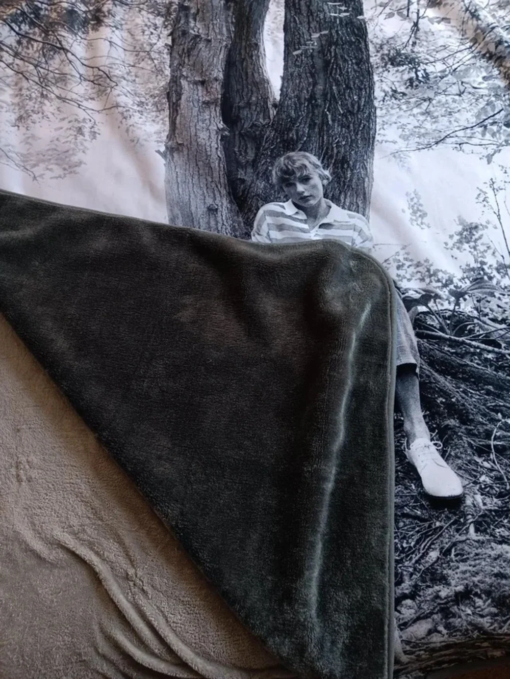 Taylor Swift Capital One Folklore Blanket - Picture 2 of 2